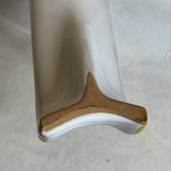 Nova Deruta Majolica Spoon Rest With Foliage And Scrolls Made In Italy - Picture 7 of 10